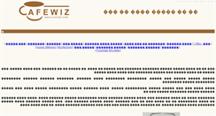 Desktop Screenshot of cafewiz.com